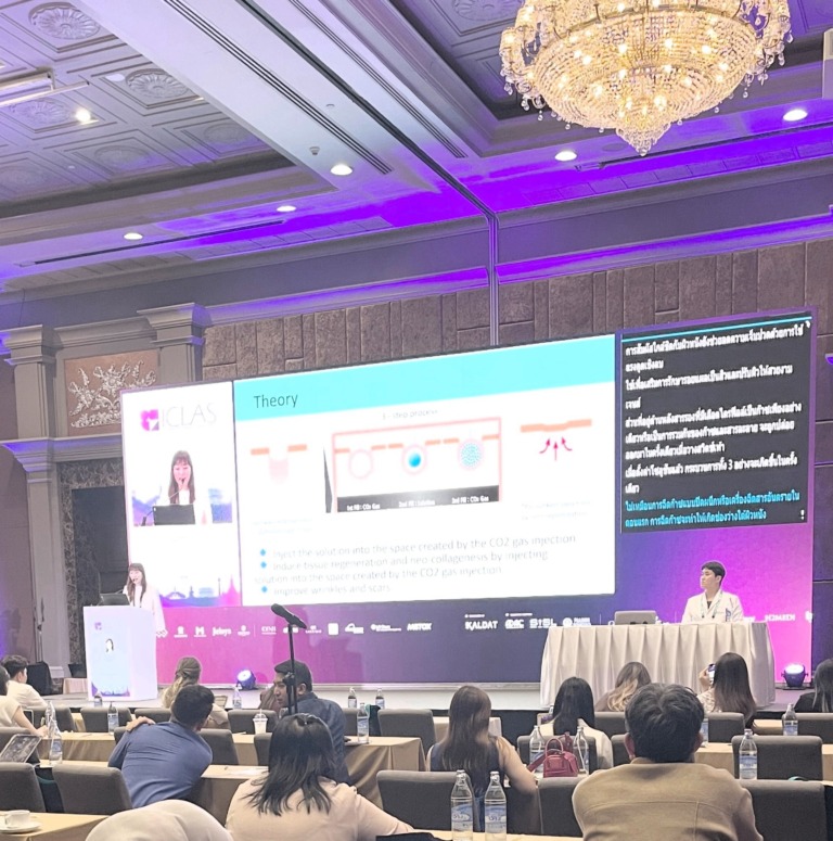 タイ・バンコクでのセミナー ICLAS(international Conference of Lasor , Aesthetic medicine and Surgery) にて院長が登壇しました。