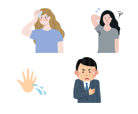 もしかして多汗症かも?
